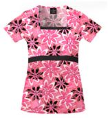 I-Kat Shaped square neck t